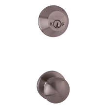 Moderne 2100 Series Double Cylinder Interior Pack with Impresa Knob from the Traditionale Collection