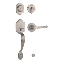 Parkside Sectional Dummy Handleset with Interior Somerset Lever