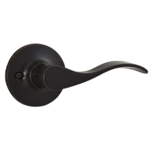 New Haven Right Handed Non-Turning One-Sided Dummy Door Lever with Round Rose