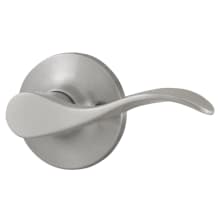 New Haven Right Handed Non-Turning One-Sided Dummy Door Lever with Round Rose