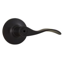 New Haven Privacy Door Lever Set with Round Rose