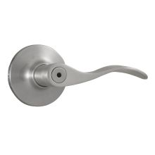 New Haven Privacy Door Lever Set with Round Rose