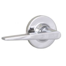 Urbana Passage Door Lever Set with Reliant Rose from the Elegance Collection