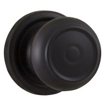 Savannah Single Dummy Door Knob with Round Rose from the Traditionale Collection