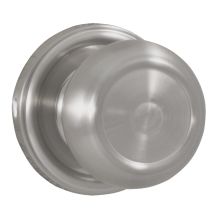 Savannah Single Dummy Door Knob with Round Rose from the Traditionale Collection