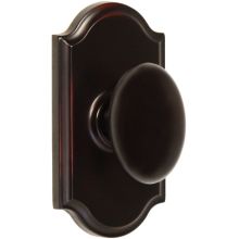 Julienne Privacy Door Knob with Premiere Rose from the Elegance Collection