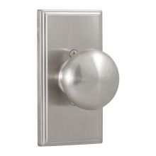Impresa Single Dummy Door Knob with Woodward Rose from the Elegance Collection
