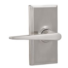 Urbana Privacy Door Lever Set with Woodward Rose from the Elegance Collection