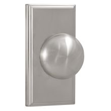 Impresa Privacy Door Knob with Woodward Rose from the Elegance Collection