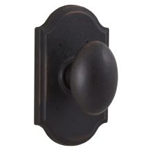 Durham Privacy Door Knob with Premiere Rose from the Molten Bronze Collection