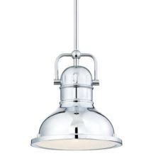Boswell 11" Wide Single Light Single LED Pendant with Metal Shade