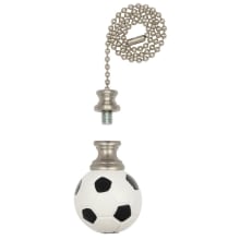 12" Long Soccer Ball Finial / Pull Chain for Westinghouse Fixtures
