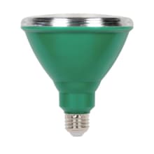 Pack of (6) 15 Watt Green PAR38 Medium (E26) LED Bulbs