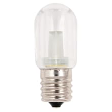 Single 2 Watt Clear T7 Intermediate (E17) LED Bulb
