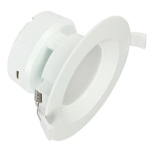 4" LED IC Rated Baffle Recessed Trim Canless Recessed Fixture