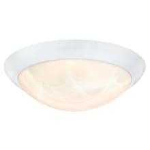 Single Light 11" Wide Integrated LED Flush Mount Bowl Ceiling Fixture