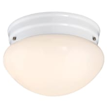 Single Light 7-1/4" Wide Integrated LED Flush Mount Bowl Ceiling Fixture