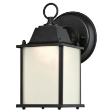 Single Light 8-1/2" Tall Integrated LED Outdoor Wall Sconce