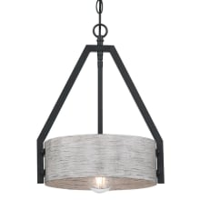 Callowhill 12" Wide Wood Pendant