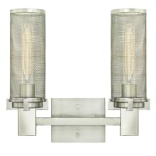 Adler 2 Light 14-1/8" Wide Bathroom Vanity Light