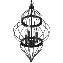 Salma 4 Light 16" Wide Taper Candle Chandelier