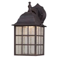 Single Light 13" Tall Integrated LED Outdoor Wall Sconce