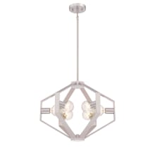 Avery 6 Light 20" Wide LED Abstract Chandelier