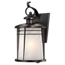 16.25" Tall 1 Light Outdoor Lantern Wall Sconce from the Senecaville Collection