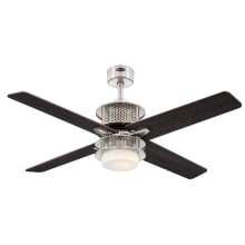 Oscar 48" 4 Blade LED Indoor Ceiling Fan with Remote Control