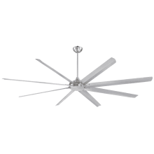 Widespan 100" 8 Blade Indoor Ceiling Fan with Remote Control