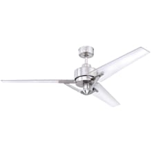 Julien 54" 3 Blade Indoor Ceiling Fan with Remote Control