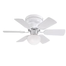 Petite 30" 6 Blade LED Indoor Ceiling Fan