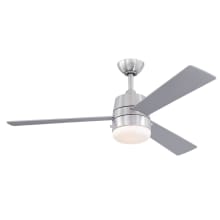 Brinley 52" 3 Blade LED Indoor Ceiling Fan
