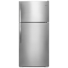 28 Inch Wide 14.3 Cu. Ft Capacity Energy Star Certified Top Mount Refrigerator