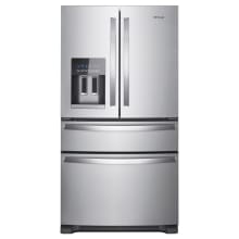 36 Inch Wide 24.5 Cu. Ft. Energy Star Rated French Door Refrigerator
