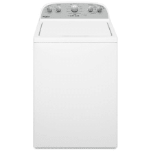 28 Inch Wide 3.9 Cu. Ft. Capacity Top Loading Washer with Automatic Load Sensing Technology and Soil Level Selection