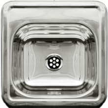 Single Basin Stainless Steel Kitchen Sink from the Entertainment/Prep Series