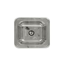 Single Basin Stainless Steel Kitchen Sink from the Entertainment/Prep Series