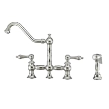 Vintage III Plus 1.5 GPM Widespread Kitchen Faucet