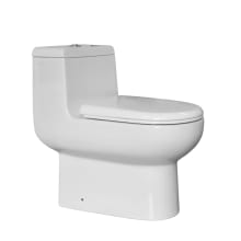 Magic Flush Dual Flush One Piece Elongated Toilet With Seat