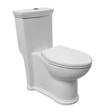 Magic Flush Eco-Friendly One Piece Elongated Toilet with a Sophonic Dual Flush System