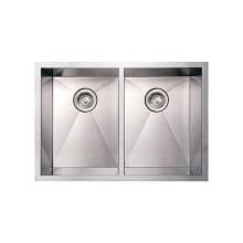 Commercial Double Bowl Undermount Sink