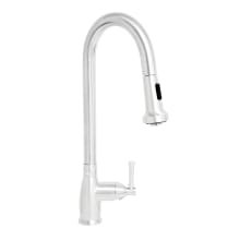Waterhaus 1.5 GPM Single Hole Pull Down Kitchen Faucet