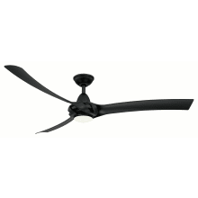 Droid XL 62" 3 Blade Indoor LED Ceiling Fan with Remote Control
