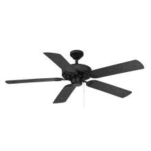 Dalton 52" 5 Blade Indoor / Outdoor Ceiling Fan with Pull Chain Control
