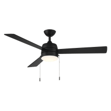 52" 3 Blade Indoor Smart LED Ceiling Fan