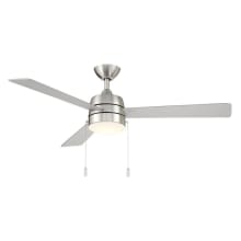 52" 3 Blade Indoor Smart LED Ceiling Fan