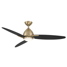 Atlas 52" 3 Blade Indoor LED Ceiling Fan