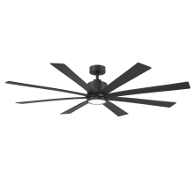 Richland 65" 8 Blade Indoor / Outdoor Smart LED Ceiling Fan