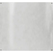 30 Inch Wide by 30 Inch Tall 430 Grade Stainless Steel Backsplash for use with Windster Range Hoods